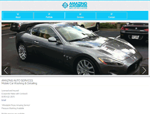 Tablet Screenshot of amazingautoservices.com